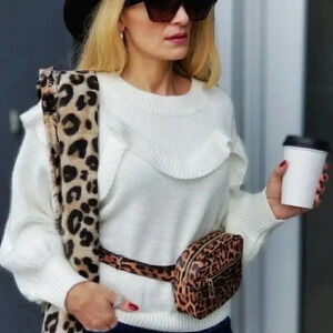 STEPH Ultra Soft Cream Sweater